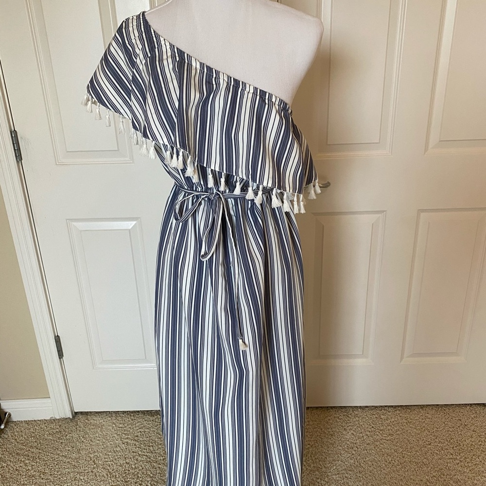Never Worn! Maternity Maxi Dress- One Shoulder
